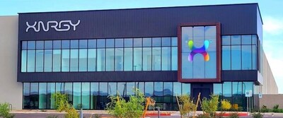 XNRGY’s new 275,000-square-foot manufacturing facility in Mesa, Arizona, the first phase of a planned one million-square-foot innovation campus (CNW Group/XNRGY Climate Systems)